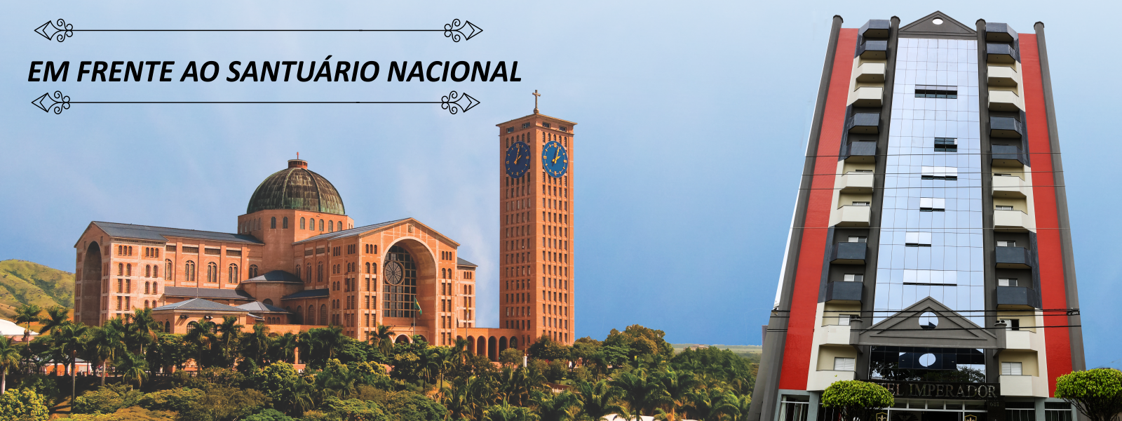 Banner promocional do Hotel Imperador - Imagem 1